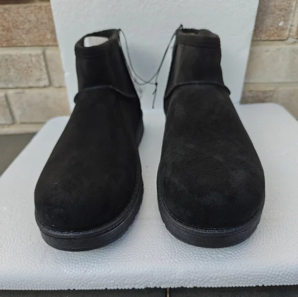 Women’s Slater Flat Heel Winter Boots Arizona Jean Co Black New - Picture 3 of 10